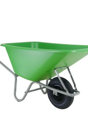 Altrad kruiwagen met kunststof bak, type Forza-165, 165 liter, groen | Zeer goed beoordeeld