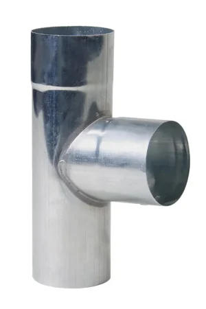 Bestel vandaag - NTZ hwa T-stuk 85°, zink, 2x mof/1x spie, 80 mm
