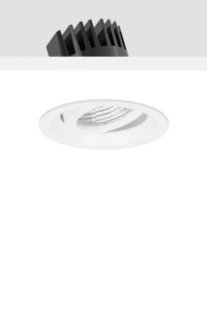 RZB led inbouwspot, LEVIDO SWING, 7,5 - 12 W, 3000 K, wit, fase dimbaar - Bijna uitverkocht