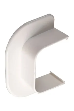 Canalit eindstuk leidinggoot, voor plafond en wand, pvc, 65 x 50 mm, wit | Online kopen