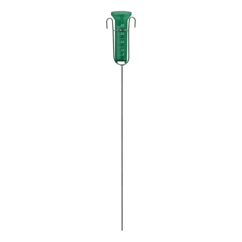 Net binnen | Talen Tools regenmeter met steel, lengte 95 cm, inhoud 40 ml