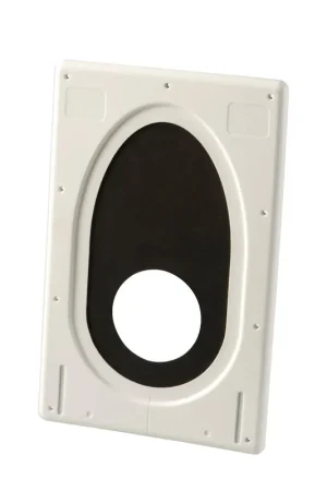 Ubbink dakdoorvoermanchet, luchtdicht, kunststof, wit, 100 - 131 mm, dakhelling 0 - 55° - Dagdeal