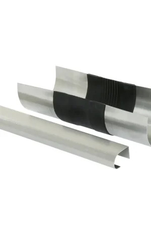 NTZ separatieband voor mastgoot, zink, model M44, 200 mm | Voordelig