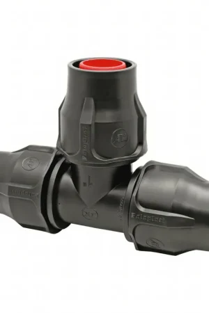 Beste prijs - Palaplast verloop T-stuk 90°, 3x klem, 20 x 16 x 20 mm