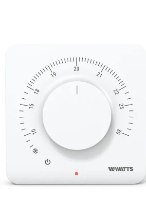 Online kopen | Watts Vision 2.0 thermostaat, analoog, type BT-A03 HC RF, draadloos, wit, 2x AAA 1,5 V