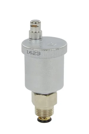 Caleffi Minical automatische ontluchter, met hygroscopisch veiligheidskapje en afsluitklep, ½" | Bespaar meer