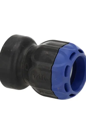 Isiflo Sprint schroefkoppeling, type 318, pe, klem x bi.dr., vlakke afdichting, Kiwa, 25mm x G¾" BN - Populair bij klanten