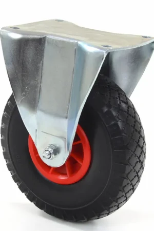 TENTE bokwiel, foamband met blokprofiel, anti lek, plaatbevestiging, 260 mm, type 3488PNR260P65 | Expreslevering