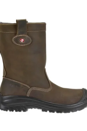 Sixton Peak veiligheidslaarzen, type Montana, bruin, Air voering, S3, Metal Free, maat 42 | Actie loopt bijna af