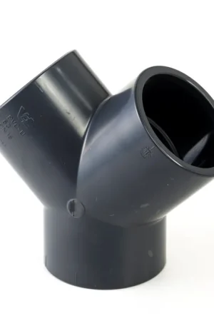 Makkelijk bestellen | VDL Y-stuk, pvc-u, 3x inwendig lijm, 16 bar, 75 mm