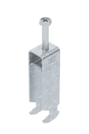 OBO beugelklem 2056, thermisch verzinkt, metalen drukwand, 3-voudig, 12 - 16 mm - Aanrader