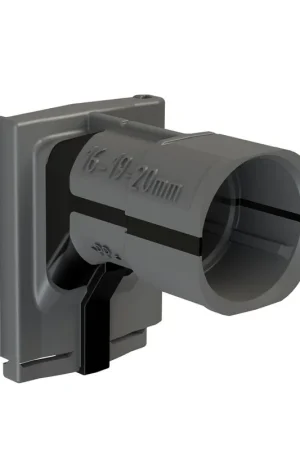 Attema buisinvoer / buiktuit voor inbouwdoos, enkelvoudig, 16/19/20 mm, verpakking à 10 stuks - Net binnen