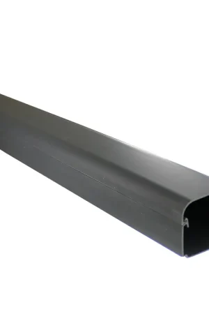 Speciale aanbieding | Canalit leidinggoot, pvc, l = 2 m, 90 x 65 mm, antraciet