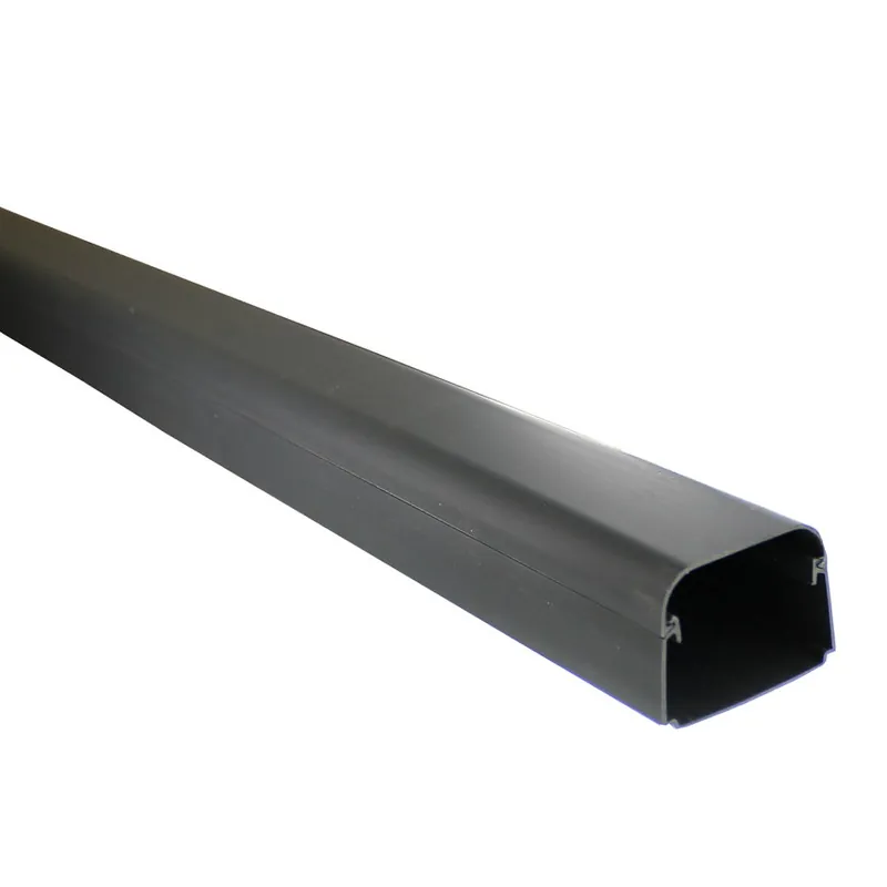 Speciale aanbieding | Canalit leidinggoot, pvc, l = 2 m, 90 x 65 mm, antraciet