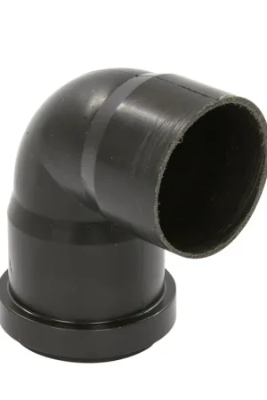 Aanbieding loopt bijna af - Dyka sifonbocht 90°, pp, manchet x spie, zwart, 50 mm