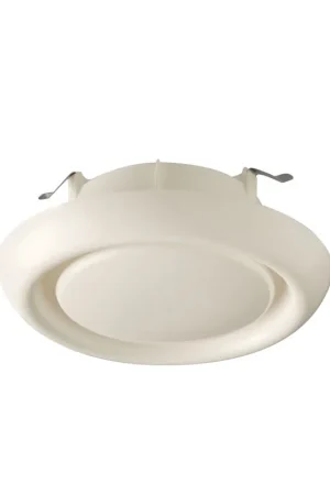 Professionele kwaliteit | Ubbink Air Excellent ventiel, toe- en afvoer, kunststof, wit, 125 mm