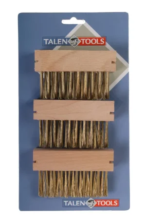 Rechtstreeks uit de fabriek - Talen Tools onkruidborstels, verpakking à 3 stuks