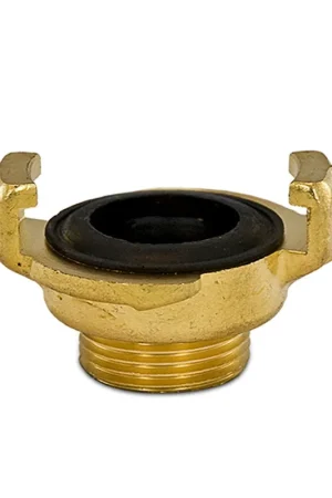 Nieuw - Nuvra GK koppeling met buitendraad, messing, ½"
