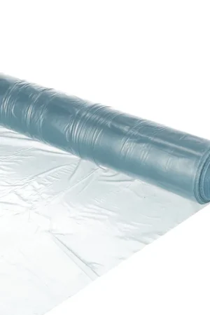 Bouw-/afdekfolie, pe, type T100, 0,035 mm met tolerantie, b = 6 m, l = 50 m - Dagdeal
