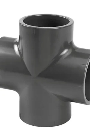 Nieuw in de shop - VDL kruisstuk 90°, type A, pvc-u, 4x inwendig lijm, 16 bar, 32 mm
