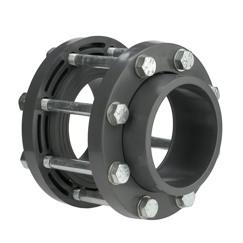 VDL flensset voor vlinderklep, pvc-u, met bouten, DN100, 110 mm - Fabrieksprijs