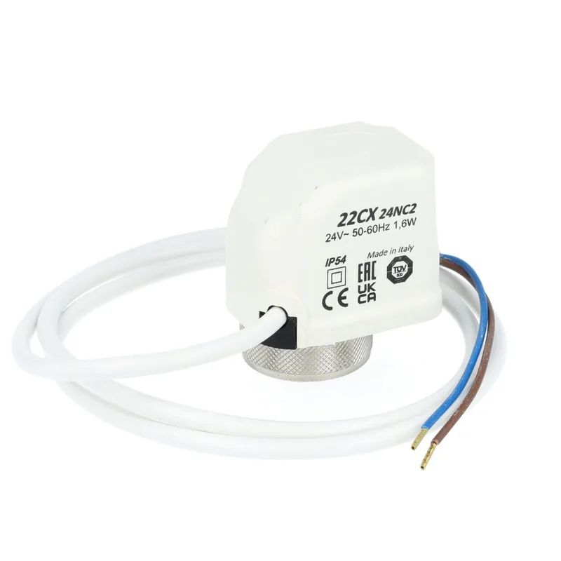 Opruiming - Watts stelmotor voor ventiel, type 22CX, 24 V, NC 2, 2 draads
