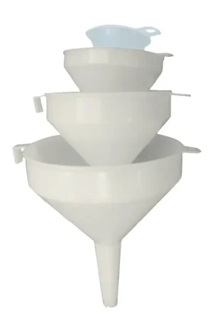 Superprijs - Reilang trechterset 4-delig, pe, 50, 75, 100, 120 mm