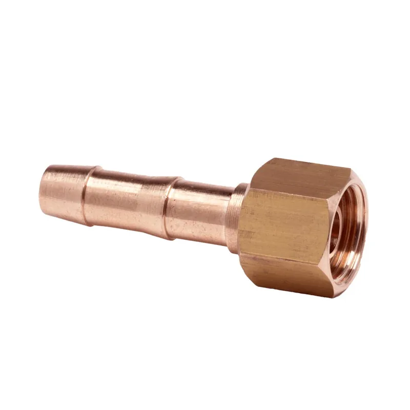 2/3 slangtule, messing, binnendraad x slangtule, 6 mm x 3/8" - Speciale aanbieding