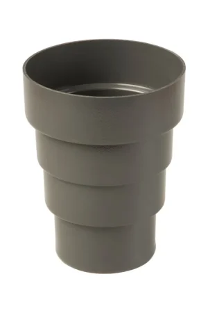 Dagdeal - Ubbink rioolontspanning verloop, kunststof, zwart, 110 - 100 - 90 - 75 mm
