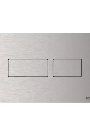 TECEsolid bedieningspaneel voor duospoeltechniek, rvs 304, 2-knops, anti-vingerprint, geborsteld - Pak je kans