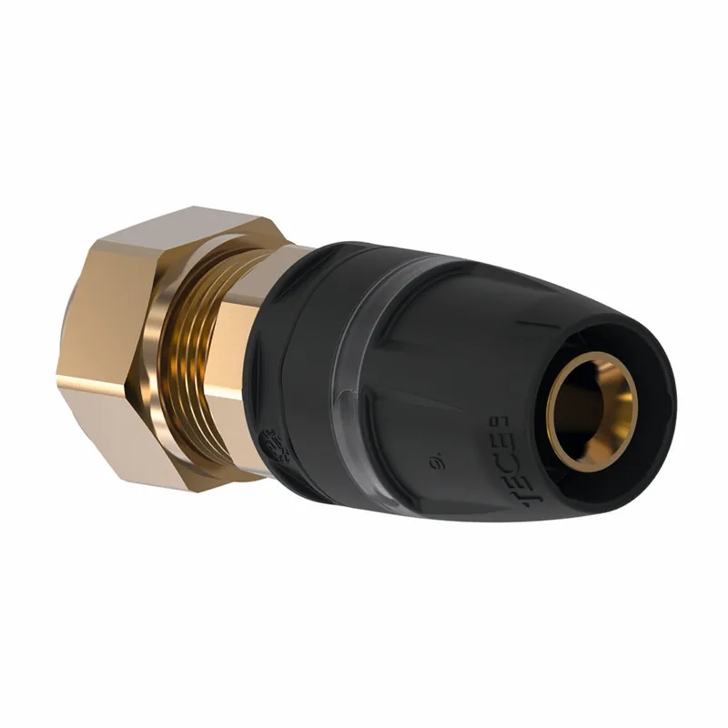 TECElogo overgangskoppeling, messing, ppsu, knel x steek, 15 x 16 mm - Actieprijs