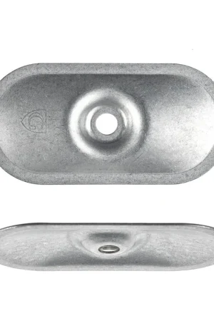 Bespaar nu | Drukverdeelplaatjes, 82 x 40 x 1 mm, verpakking à 100 stuks