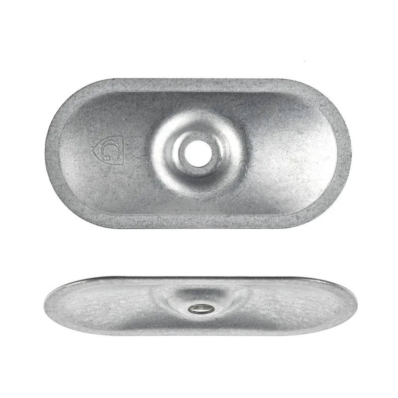 Bespaar nu | Drukverdeelplaatjes, 82 x 40 x 1 mm, verpakking à 100 stuks