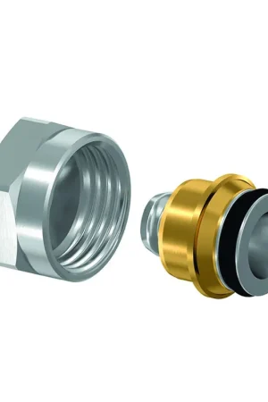 Direct bestellen | Uponor NL klemkoppeling voor VSH/ Bonfix knelfittingen, S-Press, messing, klem x bi.dr., 16 x 15 mm