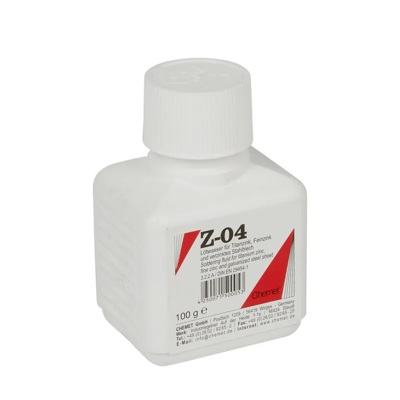 Soldeervloeistof, type Z-04, 100 gram | Premiumkwaliteit
