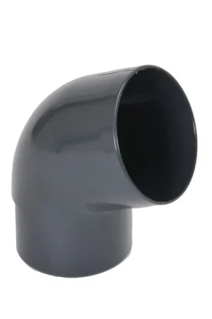 Deal - Nicoll Techtan hwa bocht 67°, pvc, inwendig lijm x verjongd spie, antraciet, RAL 7016, 80 mm