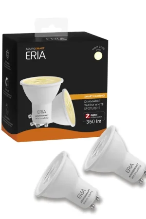 Premiumkwaliteit | AduroSmart ERIA® Warm White spot, GU10, 6 W (2-pack)