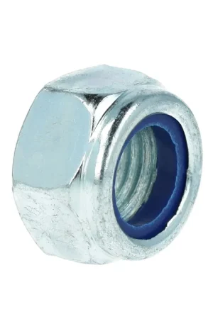 Goed beoordeeld | Steelies Ultimate borgmoer met nylon ring, staal, elektrolytisch verzinkt, DIN 985-8, M16