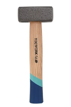 Tecwerk moker, hamerkop matrijsgesmeed 1250 gram, hickory steel - Nieuw