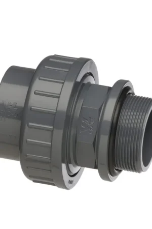 Klantfavoriet - VDL zwembad koppeling, pvc-u, inwendig lijm x buitendraad, epdm o-ring, 10 bar, 50 mm x 1½"