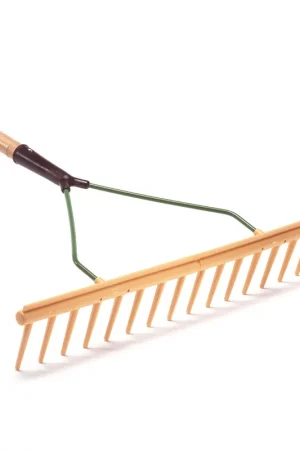 Speciale aanbieding | Talen Tools polyhark, recht, met rand, 16-tands, steel 160 cm