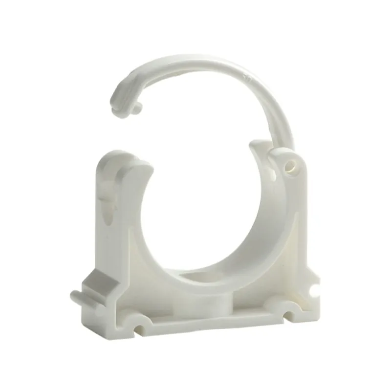 Op = op - VDL buisklem, pp, incl. beugel, type C, wit, 50 mm
