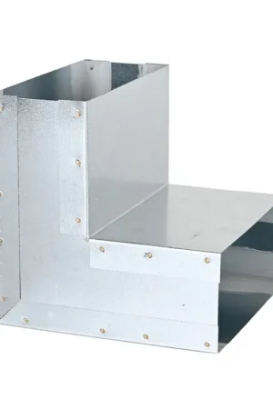 Spiraliet instort verticale bocht, 90°, 170 x 70 mm | Shop nu