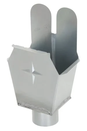Prijs verlaagd | NTZ gootuitloop voor bakgoot, zink, model B25, 105, uitloop 60 mm