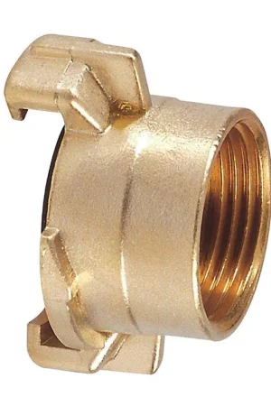 RIV koppeling met binnendraad, type 3300, messing, ½" - Topproduct