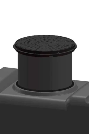 Zojuist toegevoegd | Opzetschacht voor RH tank, incl. deksel en afdichtingsring, d = 50 cm, h = maximaal 70 cm