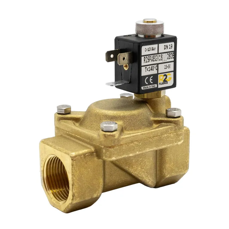 2/2 magneetventiel, type R2SP, epdm, 2x binnendraad, ½", NC, 24 V, DC, 7 W | Rechtstreeks uit de fabriek