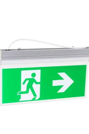 Adurolight® led noodverlichting, pendelarmatuur, pijl naar rechts, 360 x 208 x 45 mm | Zolang de voorraad strekt