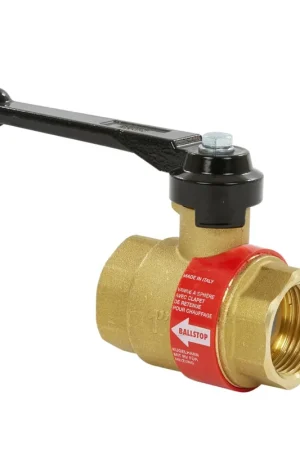 Klaar voor verzending | Caleffi kogelkraan, messing, 2x binnendraad, type 327, 1"