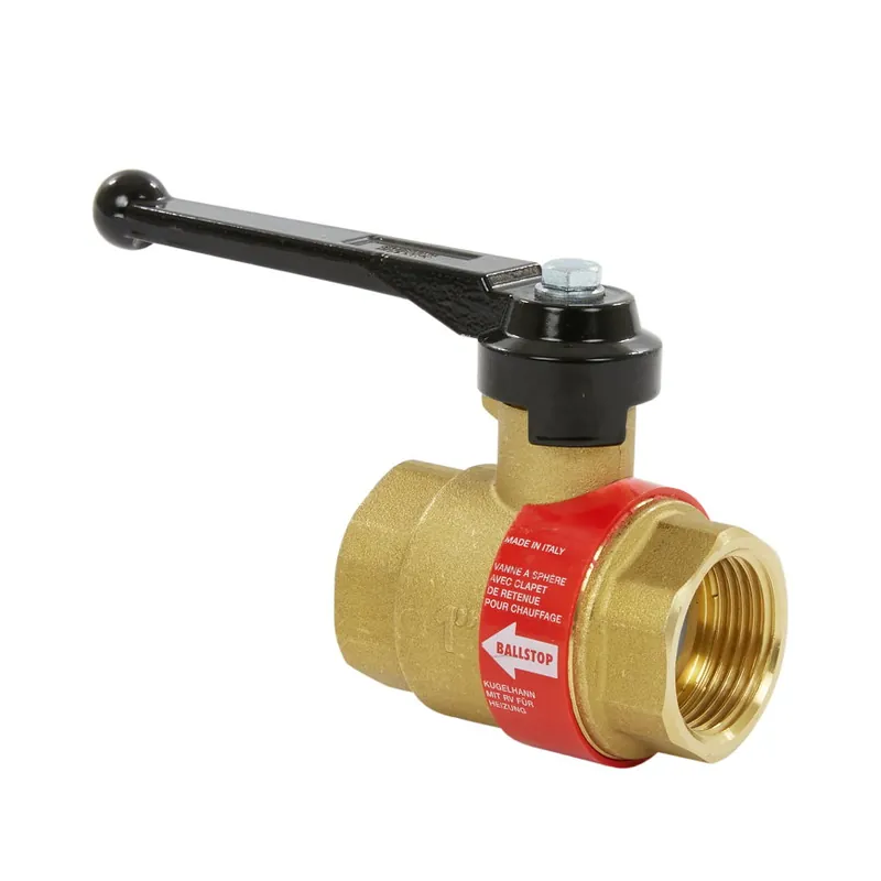 Klaar voor verzending | Caleffi kogelkraan, messing, 2x binnendraad, type 327, 1"